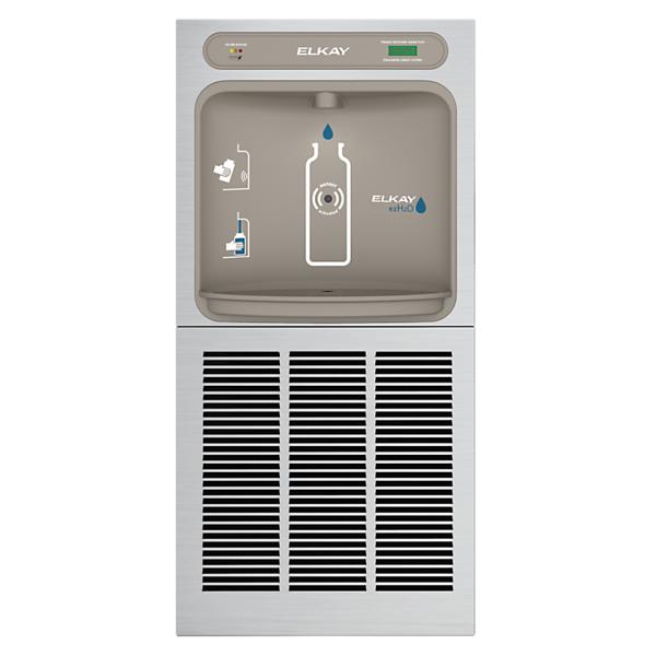 Elkay LZWSGRN8K ezH2O® In-Wall Bottle Filling Station High Efficiency Filtered Refrigerated Stainless