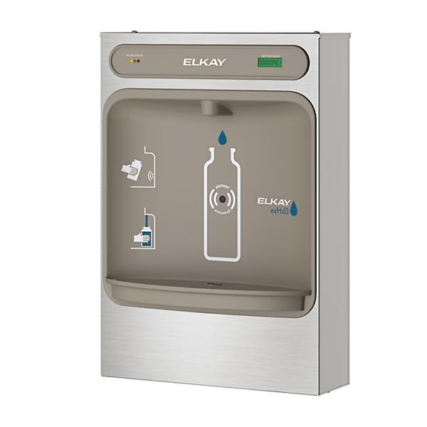 Elkay LZWSSM ezH2O® Bottle Filling Station Surface Mount Filtered Non-Refrigerated Stainless