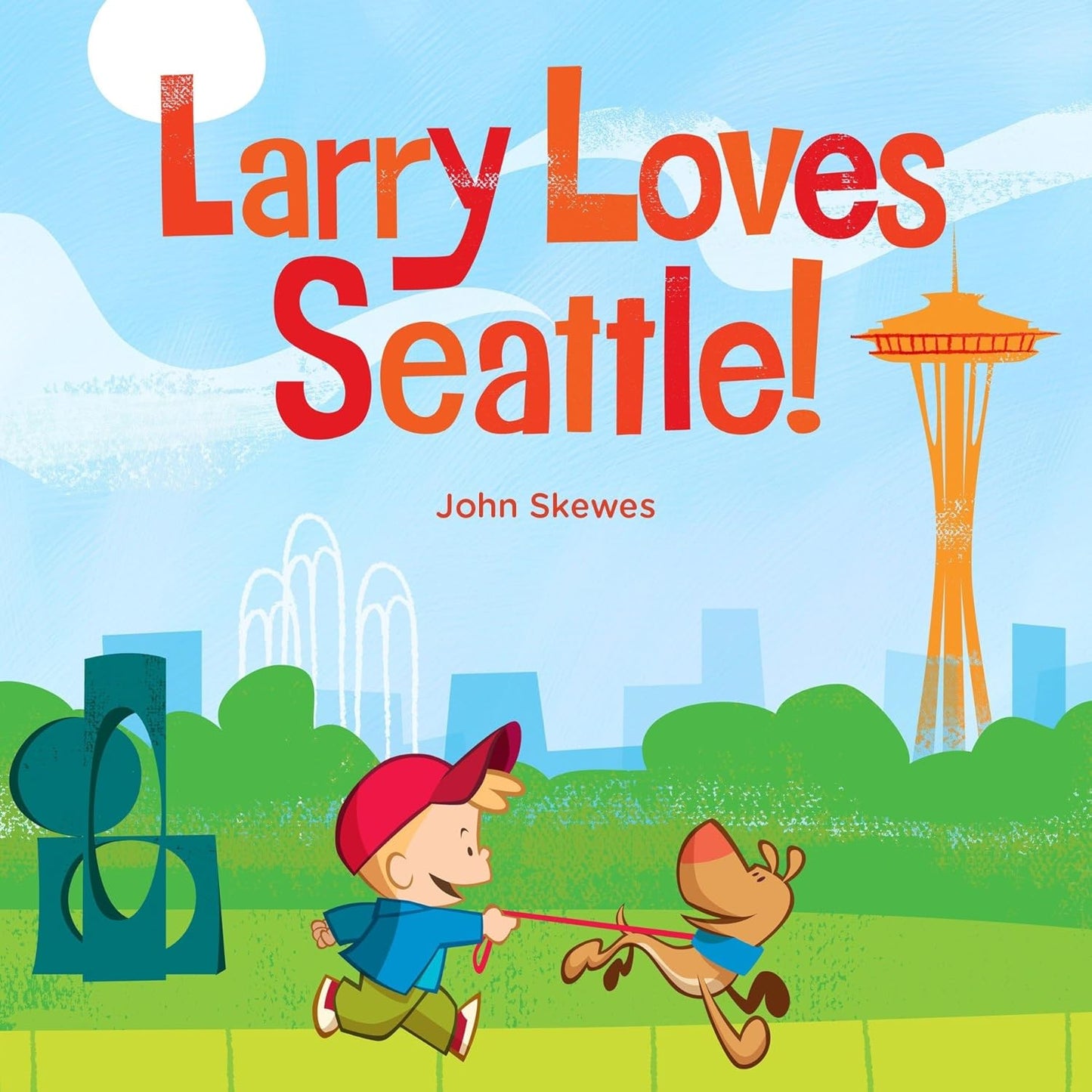 Paradise Clay RANSP25 Larry Loves Seattle! - Board Book