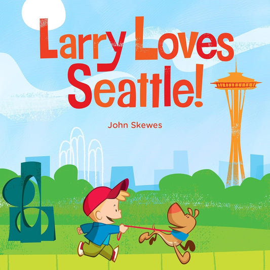 Paradise Clay RANSP25 Larry Loves Seattle! - Board Book