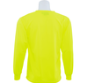 Delta Plus WEL64027LILG 9007 Non-ANSI Birdseye Mesh Long Sleeve T-Shirt, Hi Viz Lime, LG