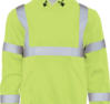 Delta Plus WEL61546HL5X W376 Type R, Class 3 Pullover Hoodie Sweatshirt, Hi Viz Lime, 5X