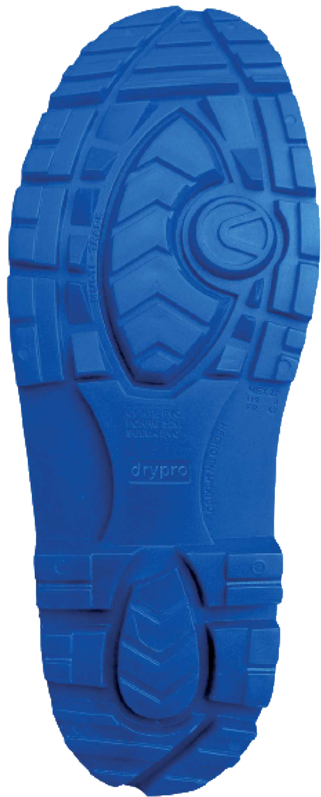 Delta Plus WMXP7S4NB23 DRYPRO7 Boots, Black-Blue, US05, Size-23