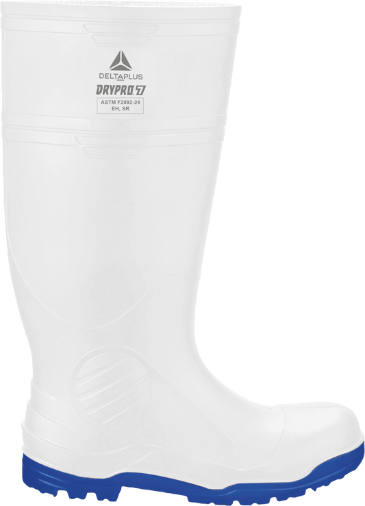 Delta Plus WMXP7S4NB23 DRYPRO7 Boots, Black-Blue, US05, Size-23