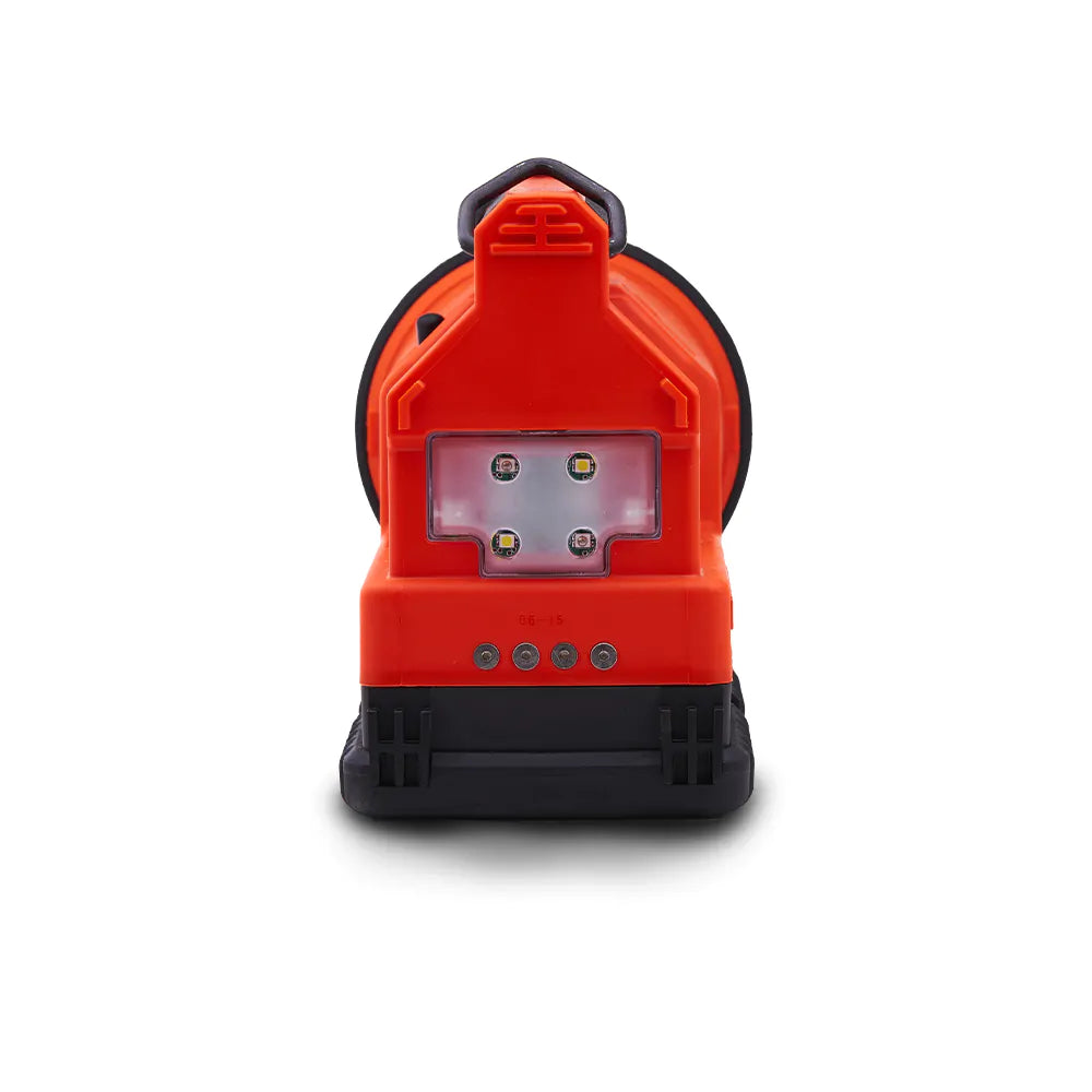 KBS 07610 UTIL Gen II Lighthawk LED 4-cell w/ Charger Base & 120V AC & 12/24V DC Plugs, Orange