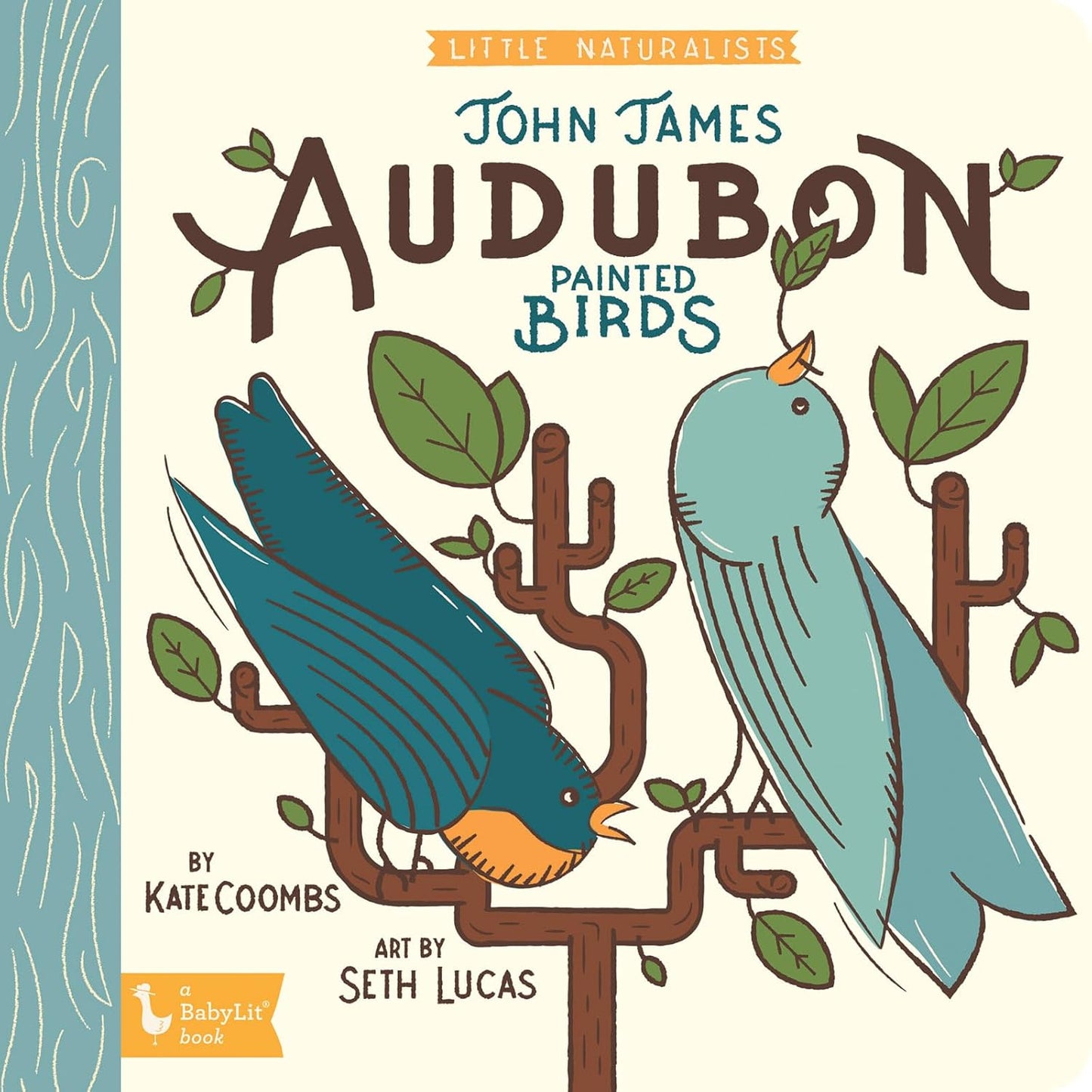Paradise Clay GSP032 Little Naturalists: John James Audubon Painted Birds - Board Book