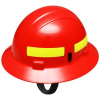 Delta Plus WEL19850RE Americana Wildlands® Full Brim with 4-Point One-D Rotor Suspension, Red