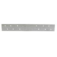 Jones Stephens F165186 5" x 18" Galvanized Steel Standard F.H.A. Strap with 6 Offset Holes, 16 Gauge, Box of 15