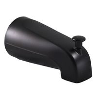 Jones Stephens D0104BN Brushed Nickel 1/2" CTS Diverter Spout with Slide Connection