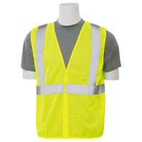 Delta Plus WEL61429HL3X S362 CL 2 Safety Vest, 3X, Hi Viz Lime