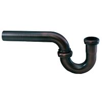 Jones Stephens P36125 Polished Brass 1-1/4" Brass Tubular P-Trap