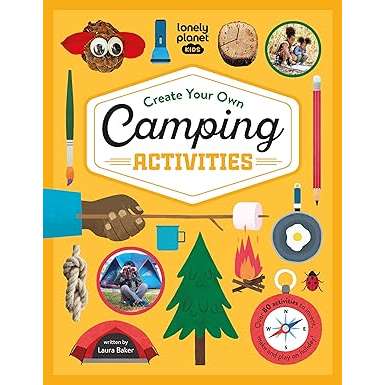 Paradise Clay HCT095 Lonely Planet Kids Create Your Own Camping Activities 1 - Book