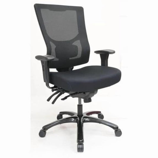 Lorell LLR62010 Big & Tall Mesh High-Back Chair