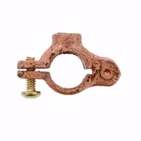 Jones Stephens H73150 1-1/2" Copper Plated Hinged Split Ring for 3/8" Rod
