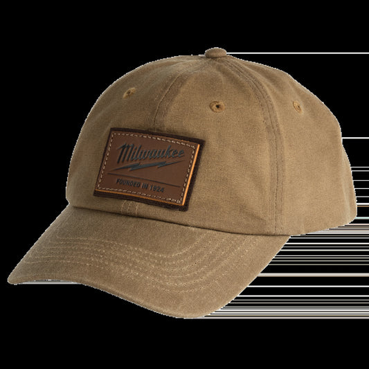 Milwaukee Tool M772K Waxed Canvas Adjustable Hat (Khaki), 1 EA