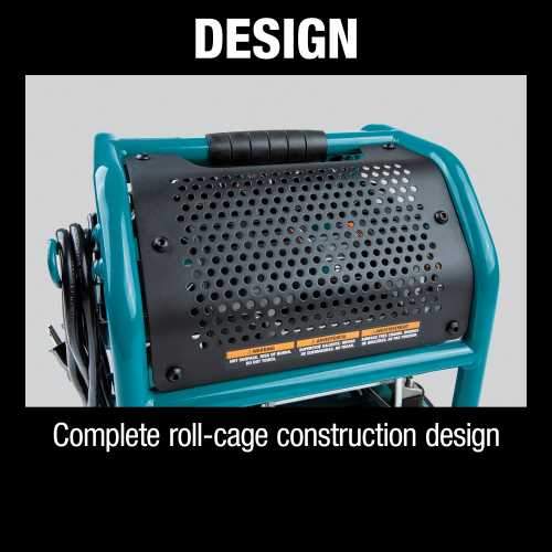 Makita MAC100Q Quiet Series 1/2 HP, 1 Gallon Compact, Oil‘Free, Electric Air Compressor