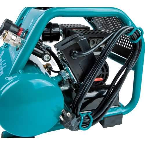 Makita MAC100Q Quiet Series 1/2 HP, 1 Gallon Compact, Oil‘Free, Electric Air Compressor