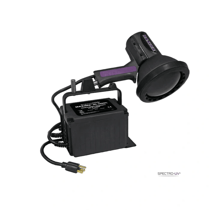 Spectro-UV ML-3500FL MAXIMA™ Ultra High Intensity 365nm Ultraviolet (UV-A) Blacklight Lamp with Anodized Reflector