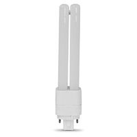 Feit Electric BPPLD18E841LEDG2HDRP 7W (18W Replacement) Cool White (4100k) G24q-2 Base Direct Replacement (Type A) Double Twin Tube PL LED Bulb