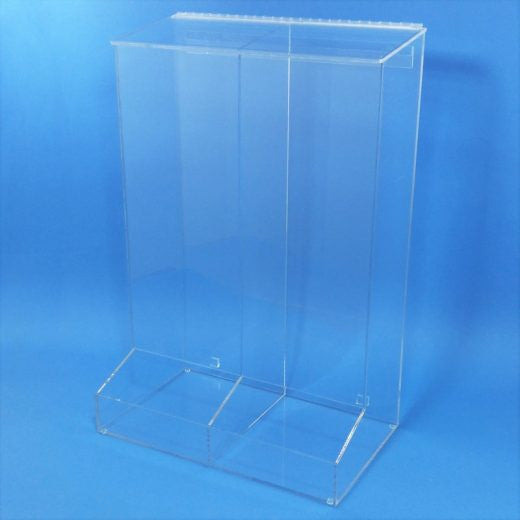 SOS Cleanroom 20"W x 30"H x 12"D - Cleanroom 2-Compartment Dispenser with Front Tray