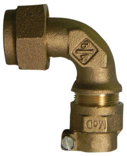 A.Y. McDonald 5120-090 74776S-44 1 Quarter Bend Fflr Swvl X Pvc -Nl