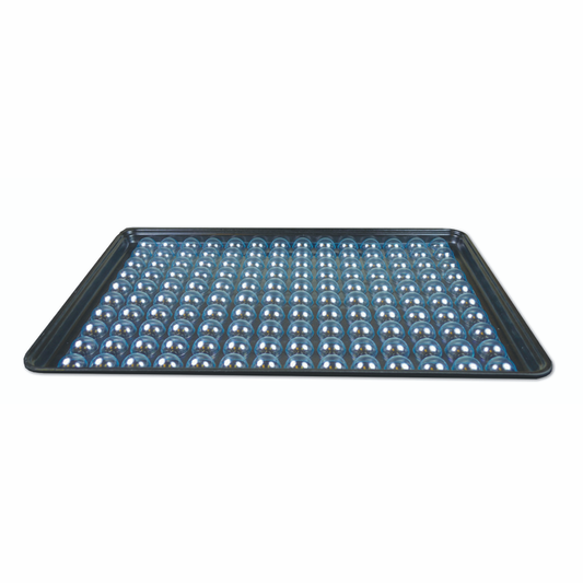SOS Cleanroom KSB2416-MB-25-TPU Kleanstat Flex (KSF) TPU ESD Medium Airless Bubble Tray Liner 24.25" x 16.125" x .375" (.025 Gauge)