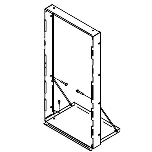 Elkay MFWS100 Mounting Frame for Single-station In-wall Refrigerated Bottle Filling Stations