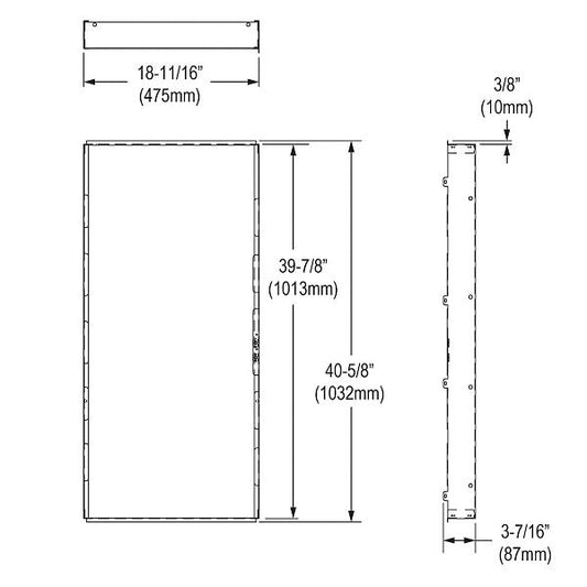 Elkay MFWS102 Mounting Frame for Single-station In-wall Refrigerated Bottle Filling Stations