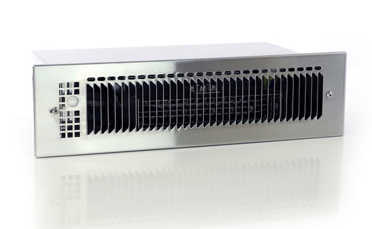 Mkt Ss Kick Space Htr 120V 1500-750W Stainless Steel