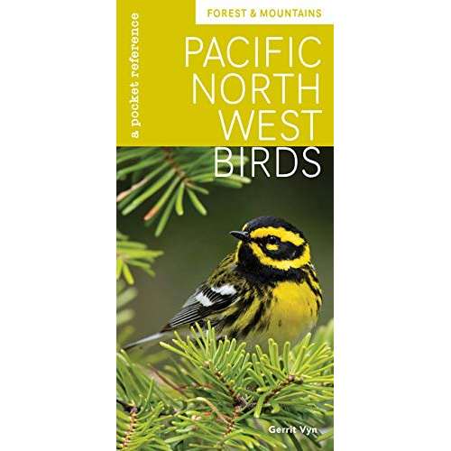 Paradise Clay MOU120 Pacific Northwest Birds: Forest & Mountains: A Pocket Reference - Folding Pocket Guide