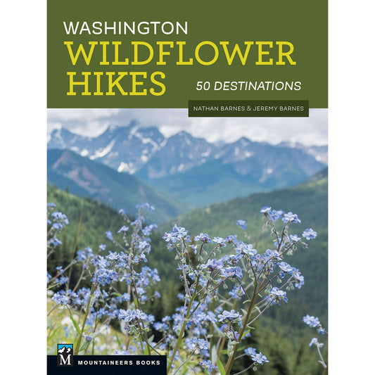 Paradise Clay MOU123 Washington Wildflower Hikes: 50 Destinations - Book