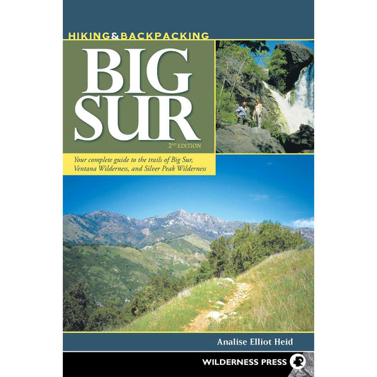 Paradise Clay MOU127 Hiking & Backpacking Big Sur: Your complete guide to the trails of Big Sur, Ventana Wilderness, and Silver Peak Wilderness - Book