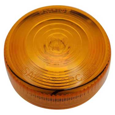 Peterson M102A Incandescent Marker/ Clearance, Pc-Rated, Round, 2.875″, Amber, Bulk Pack