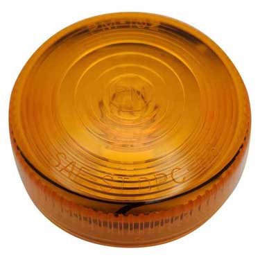 Peterson V102A Incandescent Marker/ Clearance, Pc-Rated, Round, 2.875″, Amber, Viz Pack