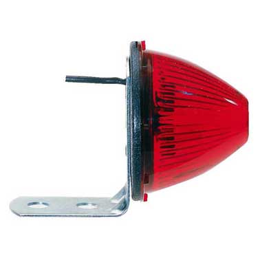 Peterson M110R Incandescent Marker/ Clearance, Pc-Rated, Beehive, 2.75″X1.875″, Red, Bulk Pack