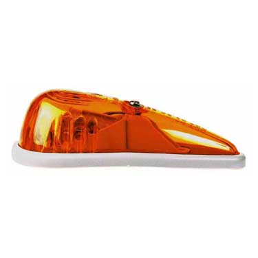 Peterson M118A Incandescent Cab Marker P2, 5.5″X2.125, Amber, Bulk Pack