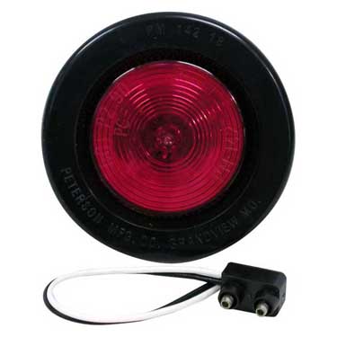 Peterson V142KR Clearance Light Kit, 2 1/ 2″, Red, Viz Pack