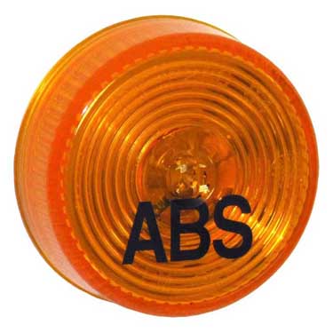 Peterson M146ABS Clearance/ Side Marker Light, Pc-Rated, Amber W/ Abs, 2″, Amber, Bulk Pack