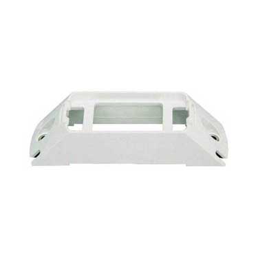 Peterson 150-091 Bracket, Surface-Mount, White, 4.375″X1.375″, Poly Bag