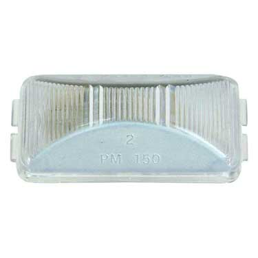 Peterson M203C Led License Light, Rectangular, 2.48″X1.2″ 12V;, White, Bulk Pack