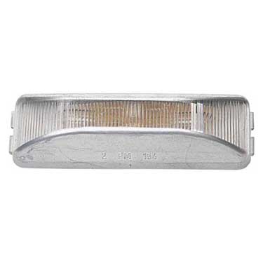 Peterson M154C Incandescent License/ Utility, Rectangular, Painted, 3.91″X1.20″, White, Bulk Pack