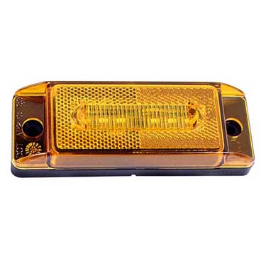 Peterson M157A Led Marker/ Clearance, Pc-Rated, Rectangular, 5.8″X2″