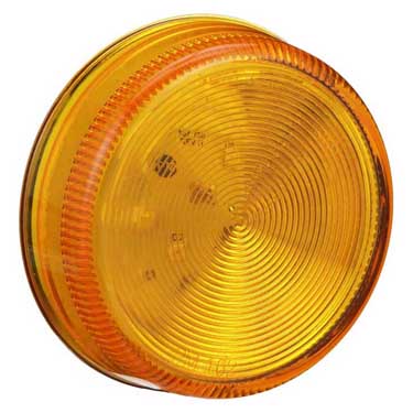 Peterson M192A Led Marker/ Clearance, P2, Round, Amp, 2.5″, Amber, Bulk Pack