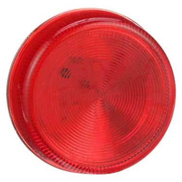 Peterson 162R Led Marker/ Clearance, P2, Round, 2.5″, Red, Poly Bag