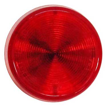 Peterson 164R Led Marker/ Clearance, P2, Round, 2″, Red, Poly Bag