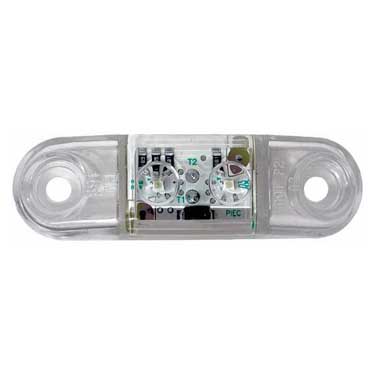 Peterson M168C Led Utility, Oblong, 2.6″X0.75″, White, Bulk Pack