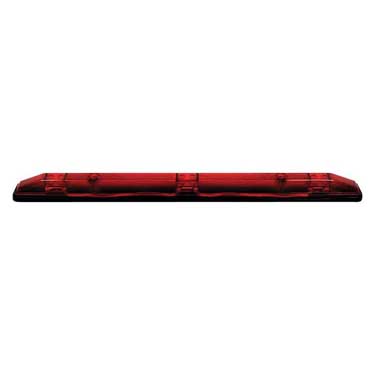 Peterson M169-3RBT1 Led Id Bar, Rectangular, W/One .180 Bullet 16.27″X1.25″, Red, Bulk Pack