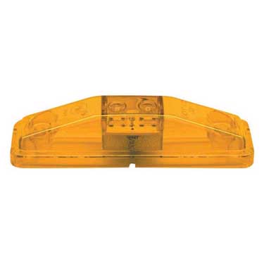 Peterson M169A Led Marker/ Clearance, P2, Rectangular, 4.06″X1.06″, Amber, Bulk Pack