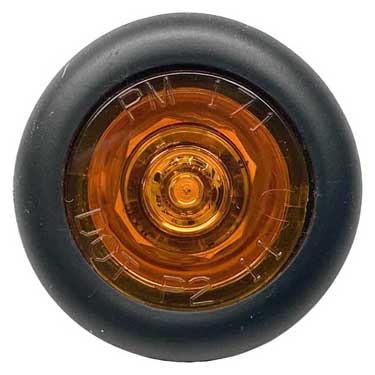 Peterson V171A Led Marker/ Clearance, P2, Round, 0.75″, Amber, Viz Pack