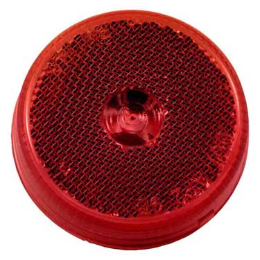 Peterson 175R Led Marker/ Clearance, P2, Round, W/ Reflex, 2.5″, Red, Poly Bag